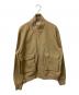 HOUSTON（ヒューストン）の古着「デニムデッキジャケット カーキ」｜カーキ