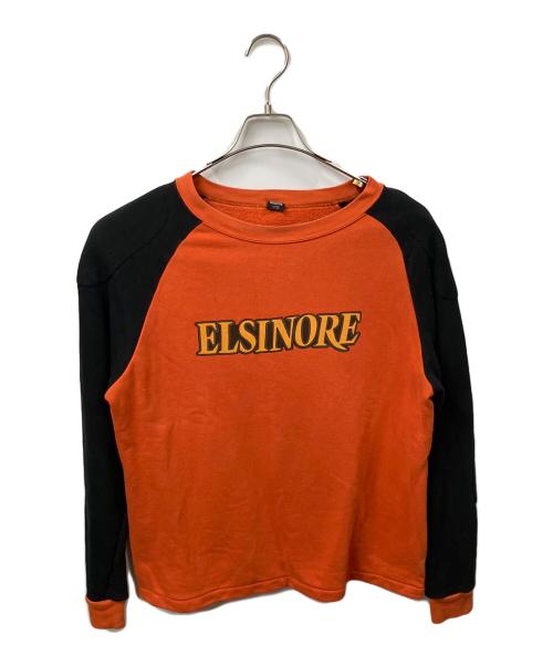 REAL Mcqueen（リアルマックイーン）real mcQueen (リアルマックイーン) スウェット オレンジ×ブラック オレンジ サイズ:Lの古着・服飾アイテム
