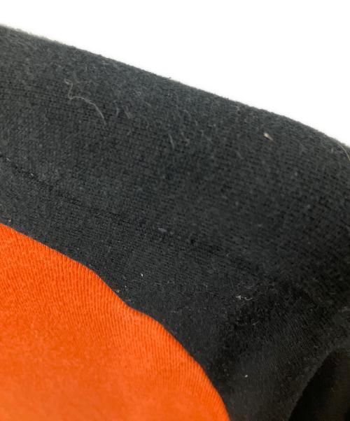 REAL Mcqueen（リアルマックイーン）real mcQueen (リアルマックイーン) スウェット オレンジ×ブラック オレンジ サイズ:Lの古着・服飾アイテム