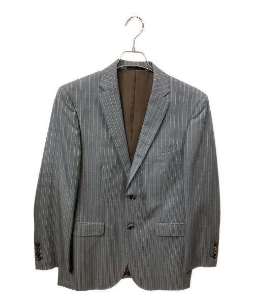 BLACK LABEL CRESTBRIDGE（ブラックレーベル クレストブリッジ）BLACK LABEL CRESTBRIDGE (ブラックレーベル クレストブリッジ) セットアップスーツ グレー サイズ:94-82-170 38Lの古着・服飾アイテム