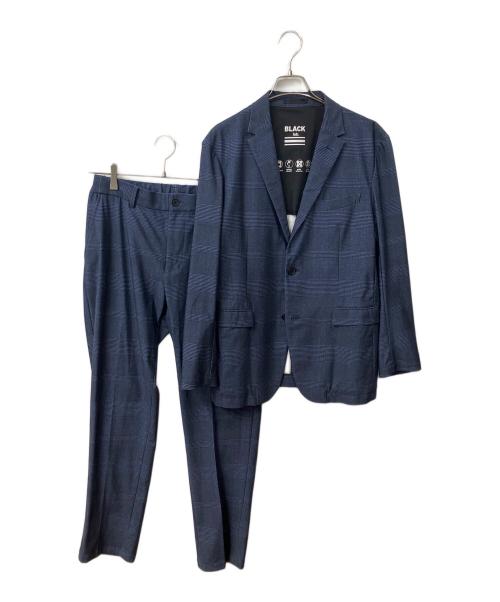 BLACK LABEL CRESTBRIDGE（ブラックレーベル クレストブリッジ）BLACK LABEL CRESTBRIDGE (ブラックレーベル クレストブリッジ) セットアップスーツ ネイビー ネイビー サイズ:Mの古着・服飾アイテム