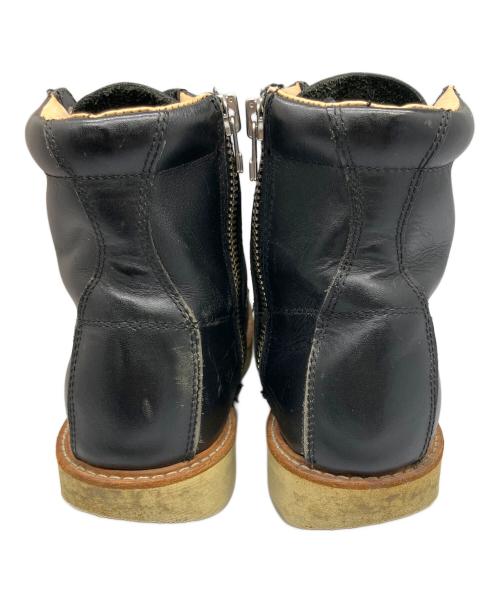 SLOWWEARLION（スローウェアライオン）slowwearlion (スローウェアライオン) サイドジップブーツ ブラック ブラック サイズ:XXSの古着・服飾アイテム