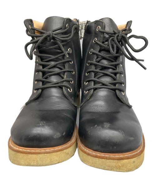 SLOWWEARLION（スローウェアライオン）slowwearlion (スローウェアライオン) サイドジップブーツ ブラック ブラック サイズ:XXSの古着・服飾アイテム