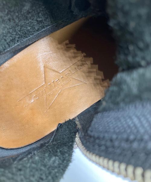 SLOWWEARLION（スローウェアライオン）slowwearlion (スローウェアライオン) サイドジップブーツ ブラック ブラック サイズ:XXSの古着・服飾アイテム