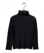 PLEATS PLEASEプリーツプリーズ）の古着「長袖カットソー」｜ブラック