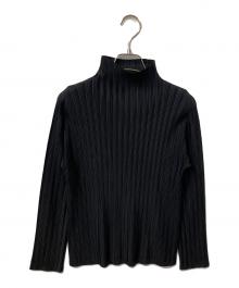 PLEATS PLEASE（プリーツプリーズ）の古着「長袖カットソー」｜ブラック