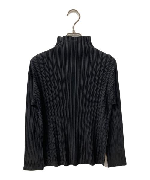 PLEATS PLEASE（プリーツプリーズ）PLEATS PLEASE (プリーツプリーズ) 長袖カットソー ブラック サイズ:3の古着・服飾アイテム