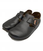 BIRKENSTOCKビルケンシュトック）の古着「レザーシューズ ブラック」｜ブラック