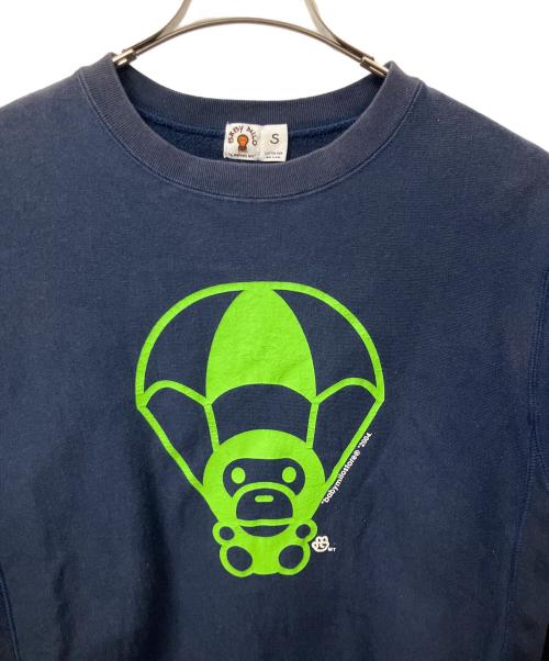 A BATHING APE（ア ベイシング エイプ）A BATHING APE (ア ベイシング エイプ) BABY MILO ネイビー サイズ:Sの古着・服飾アイテム