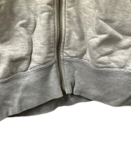 Hysteric Glamour（ヒステリックグラマー）Hysteric Glamour (ヒステリックグラマー) ジップパーカー グレー サイズ:Fの古着・服飾アイテム