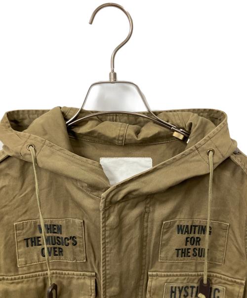 Hysteric Glamour（ヒステリックグラマー）Hysteric Glamour (ヒステリックグラマー) ミリタリージャケット カーキ サイズ:Freeの古着・服飾アイテム