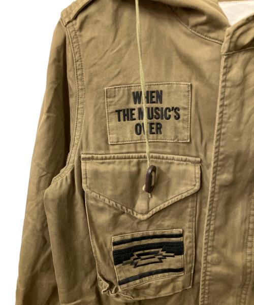 Hysteric Glamour（ヒステリックグラマー）Hysteric Glamour (ヒステリックグラマー) ミリタリージャケット カーキ サイズ:Freeの古着・服飾アイテム