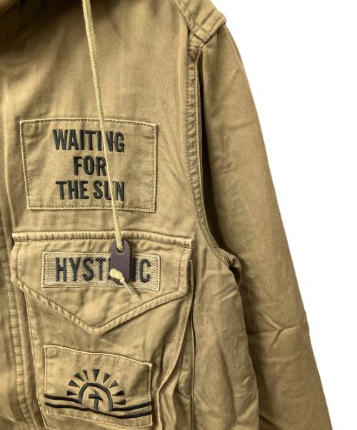 Hysteric Glamour（ヒステリックグラマー）Hysteric Glamour (ヒステリックグラマー) ミリタリージャケット カーキ サイズ:Freeの古着・服飾アイテム