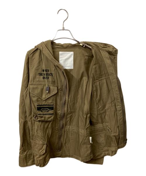 Hysteric Glamour（ヒステリックグラマー）Hysteric Glamour (ヒステリックグラマー) ミリタリージャケット カーキ サイズ:Freeの古着・服飾アイテム