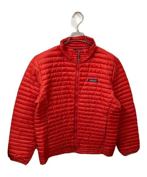 Patagonia（パタゴニア）Patagonia (パタゴニア) ライトダウンジャケット　レッド レッド サイズ:Mの古着・服飾アイテム