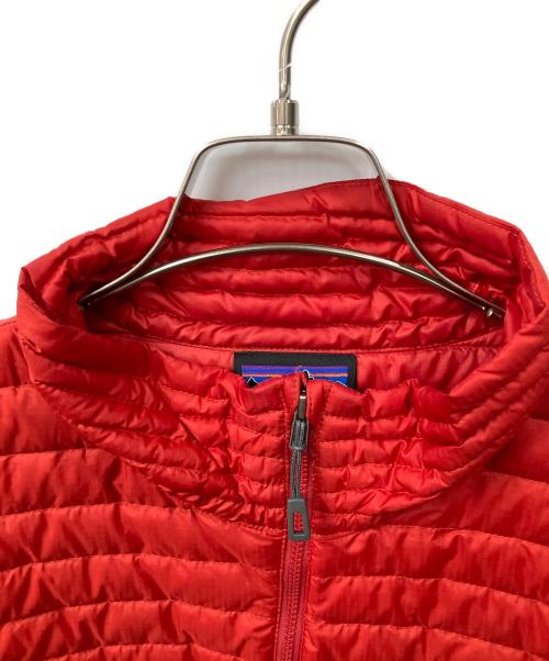 Patagonia（パタゴニア）Patagonia (パタゴニア) ライトダウンジャケット　レッド レッド サイズ:Mの古着・服飾アイテム
