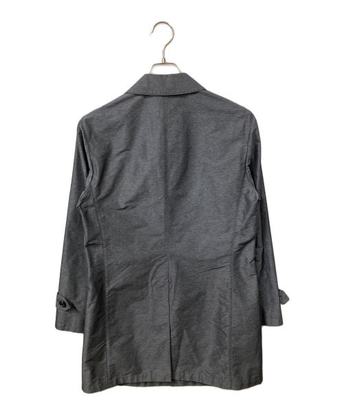 BLACK LABEL CRESTBRIDGE（ブラックレーベル クレストブリッジ）BLACK LABEL CRESTBRIDGE (ブラックレーベル クレストブリッジ) ステンカラーコート グレー サイズ:Ｍの古着・服飾アイテム