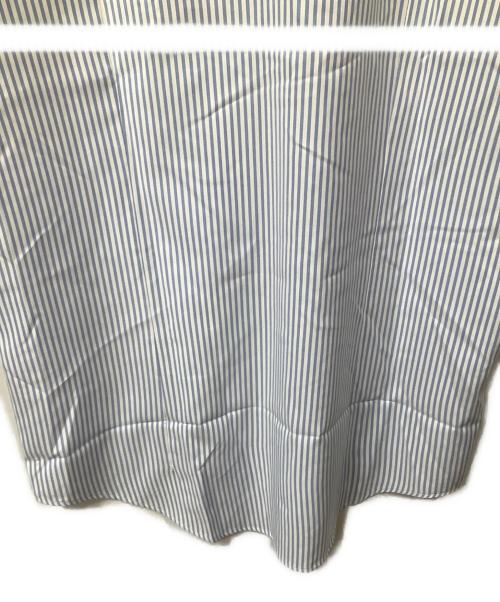 BLACK LABEL CRESTBRIDGE（ブラックレーベル クレストブリッジ）BLACK LABEL CRESTBRIDGE (ブラックレーベル クレストブリッジ) 半袖シャツ ネイビー　ボーダー ネイビー サイズ:Lの古着・服飾アイテム