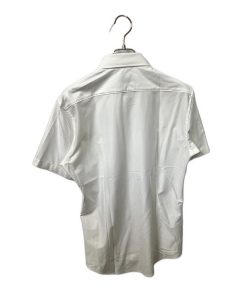 BLACK LABEL（ブラックレーベル）BLACK LABEL (ブラックレーベル) 半袖ワイシャツ ホワイト サイズ:Ｍ 未使用品の古着・服飾アイテム