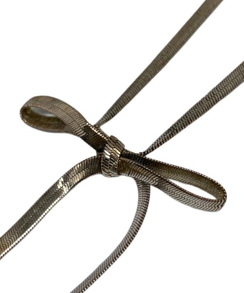 Christian Dior（クリスチャン ディオール）Christian Dior (クリスチャン ディオール) リボンモチーフチョーカーの古着・服飾アイテム