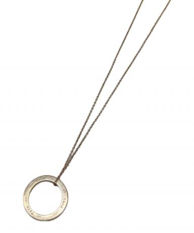 ほぼ未使用 Tiffany & Co. ティファニー サークル ペンダント 中古・古着通販】Tiffany & Co. (ティファニー) 1837サークル