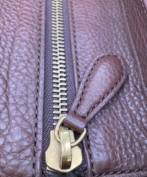 CELINE（セリーヌ）CELINE (セリーヌ) ラゲージ　レザートートバッグ ブラウンの古着・服飾アイテム