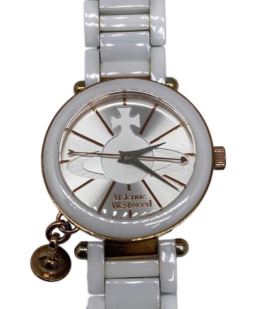 Vivienne Westwood（ヴィヴィアンウエストウッド）Vivienne Westwood (ヴィヴィアンウエストウッド) ケンジントン ローズゴールドの古着・服飾アイテム