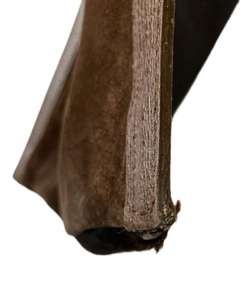 TOHPO（トーポ）TOHPO (トーポ) コンビネーションレザーバッグ ブラウンの古着・服飾アイテム