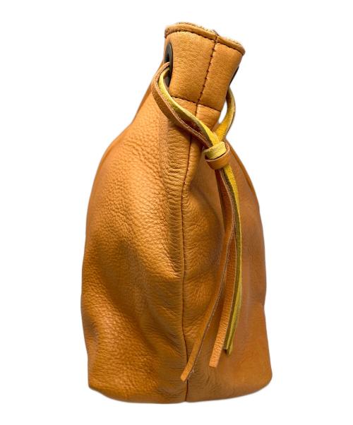 C'omodo+plust（-）C'omodo+plust (-) レザートートバッグ ブラウンの古着・服飾アイテム