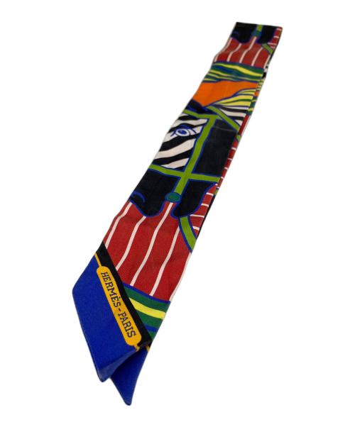 HERMES（エルメス）HERMES (エルメス) ツィリー カドリージュ・バヤデール マルチカラーの古着・服飾アイテム