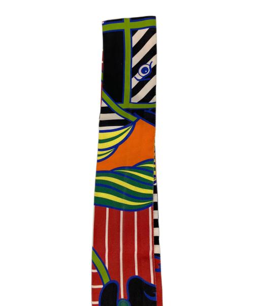 HERMES（エルメス）HERMES (エルメス) ツィリー カドリージュ・バヤデール マルチカラーの古着・服飾アイテム