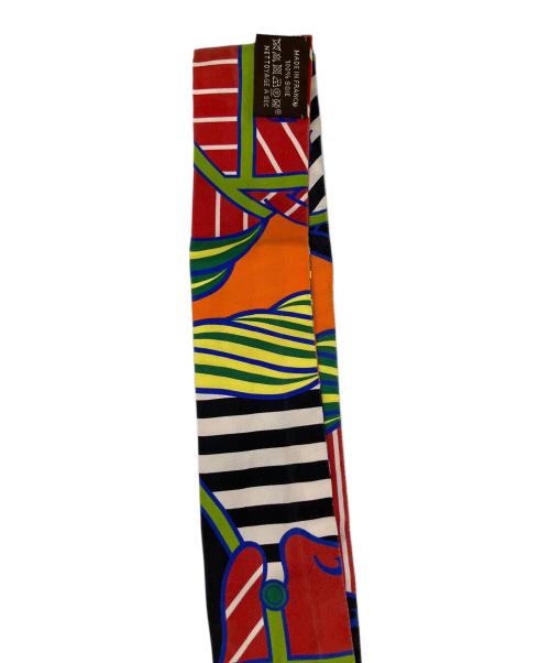 HERMES（エルメス）HERMES (エルメス) ツィリー カドリージュ・バヤデール マルチカラーの古着・服飾アイテム