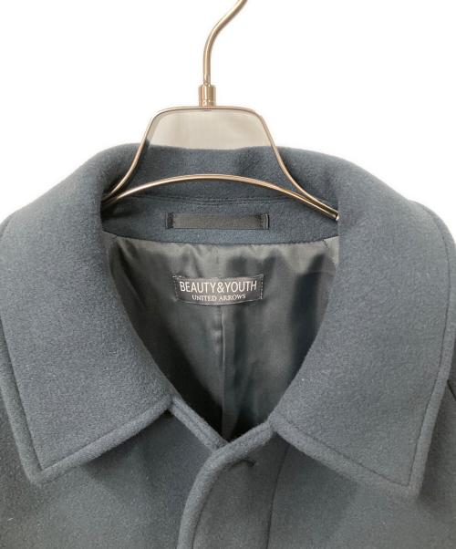 BEAUTY&YOUTH（ビューティーアンドユース）BEAUTY&YOUTH (ビューティーアンドユース) インテスプラ メルトンハーフコート グレー サイズ:Ｌ 未使用品の古着・服飾アイテム