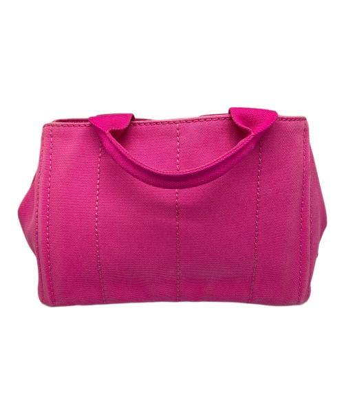 PRADA（プラダ）PRADA (プラダ) カナパM デニムトートバッグ ピンクの古着・服飾アイテム