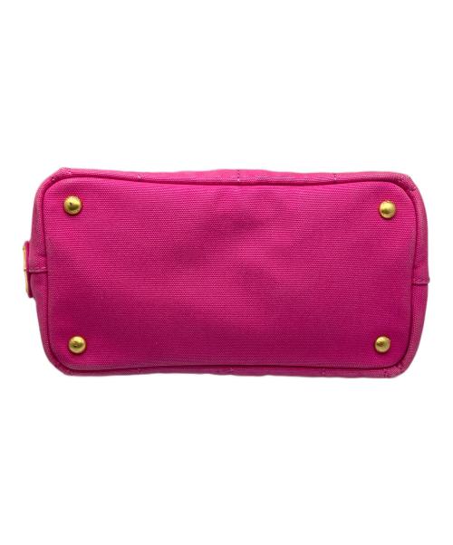 PRADA（プラダ）PRADA (プラダ) カナパM デニムトートバッグ ピンクの古着・服飾アイテム