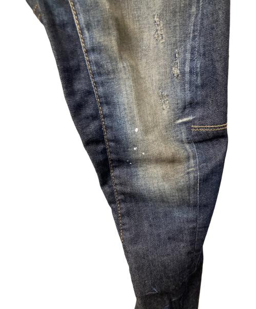 DSQUARED2（ディースクエアード）DSQUARED2 (ディースクエアード) TIDY BIKER インディゴ サイズ:44の古着・服飾アイテム