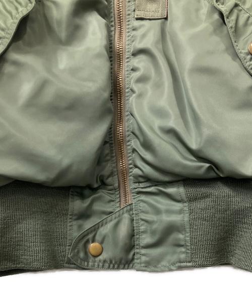 THE REAL McCOY'S（ザ・リアルマッコイズ）THE REAL McCOY'S (ザ・リアルマッコイズ) フライトジャケット オリーブ サイズ:XSの古着・服飾アイテム