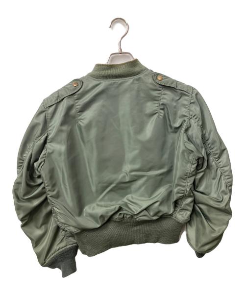 THE REAL McCOY'S（ザ・リアルマッコイズ）THE REAL McCOY'S (ザ・リアルマッコイズ) フライトジャケット オリーブ サイズ:XSの古着・服飾アイテム