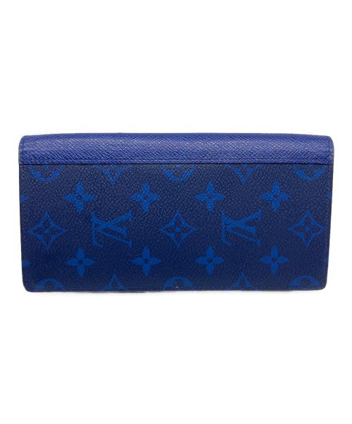 LOUIS VUITTON（ルイ ヴィトン）LOUIS VUITTON (ルイ ヴィトン) 長財布 ブルーの古着・服飾アイテム