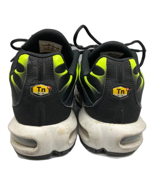 NIKE（ナイキ）NIKE (ナイキ) AIR MAX PLUS BLACK/VOLT-WHITE-PLATINUM TINT ブラック×グリーン サイズ:30の古着・服飾アイテム