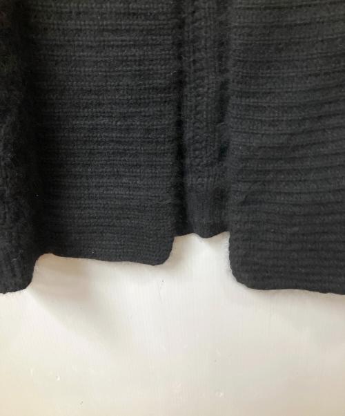 BURBERRY LONDON（バーバリーロンドン）BURBERRY LONDON (バーバリーロンドン) 厚手カーディガン ブラック ブラック サイズ:１の古着・服飾アイテム