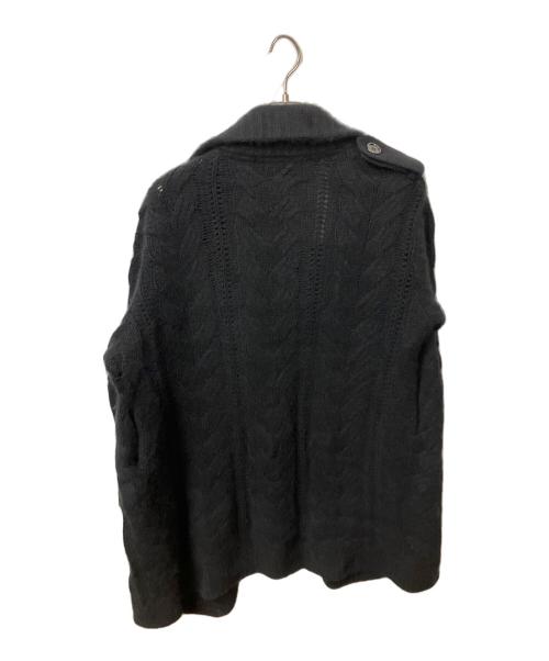 BURBERRY LONDON（バーバリーロンドン）BURBERRY LONDON (バーバリーロンドン) 厚手カーディガン ブラック ブラック サイズ:１の古着・服飾アイテム