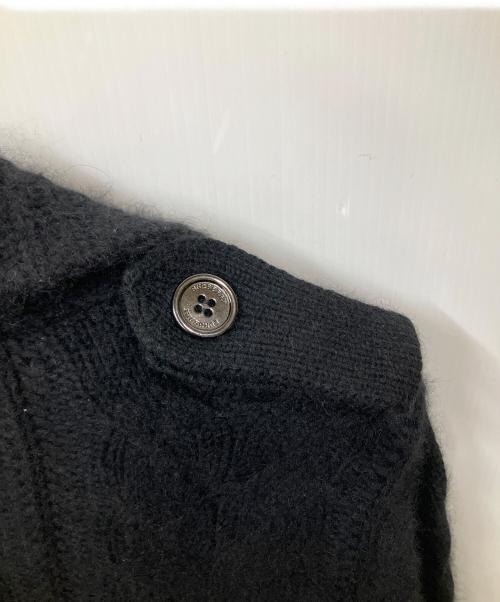 BURBERRY LONDON（バーバリーロンドン）BURBERRY LONDON (バーバリーロンドン) 厚手カーディガン ブラック ブラック サイズ:１の古着・服飾アイテム