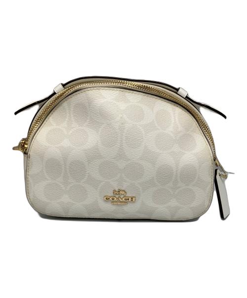 COACH（コーチ）COACH (コーチ) ショルダーバッグ ホワイトの古着・服飾アイテム