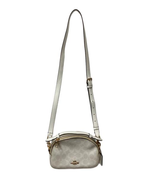 COACH（コーチ）COACH (コーチ) ショルダーバッグ ホワイトの古着・服飾アイテム