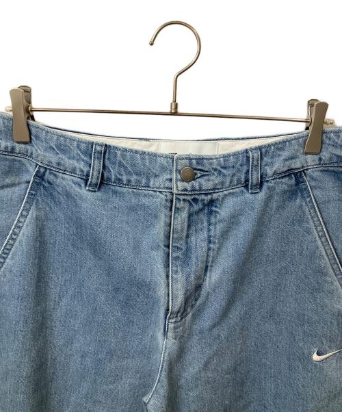 NIKE SB（ナイキエスビー）NIKE SB (ナイキエスビー) ユーズド加工デニムパンツ ブルー サイズ:Lの古着・服飾アイテム