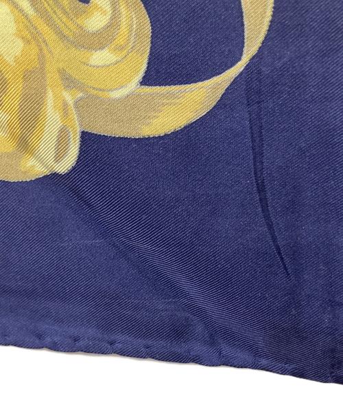 HERMES（エルメス）HERMES (エルメス) カレ90 LES CAVALIERS ネイビーの古着・服飾アイテム