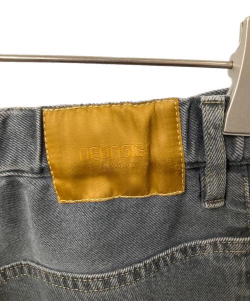 NEON SIGN（ネオンサイン）NEON SIGN (ネオンサイン) デニムパンツ ブラック サイズ:48の古着・服飾アイテム