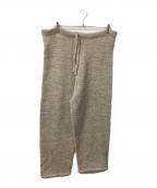 XENIA TELUNTSキゼニアテルンツ）の古着「ニットパンツ ベージュ」｜ベージュ