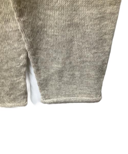 XENIA TELUNTS（キゼニアテルンツ）XENIA TELUNTS (キゼニアテルンツ) ニットパンツ ベージュ ベージュ サイズ:3の古着・服飾アイテム